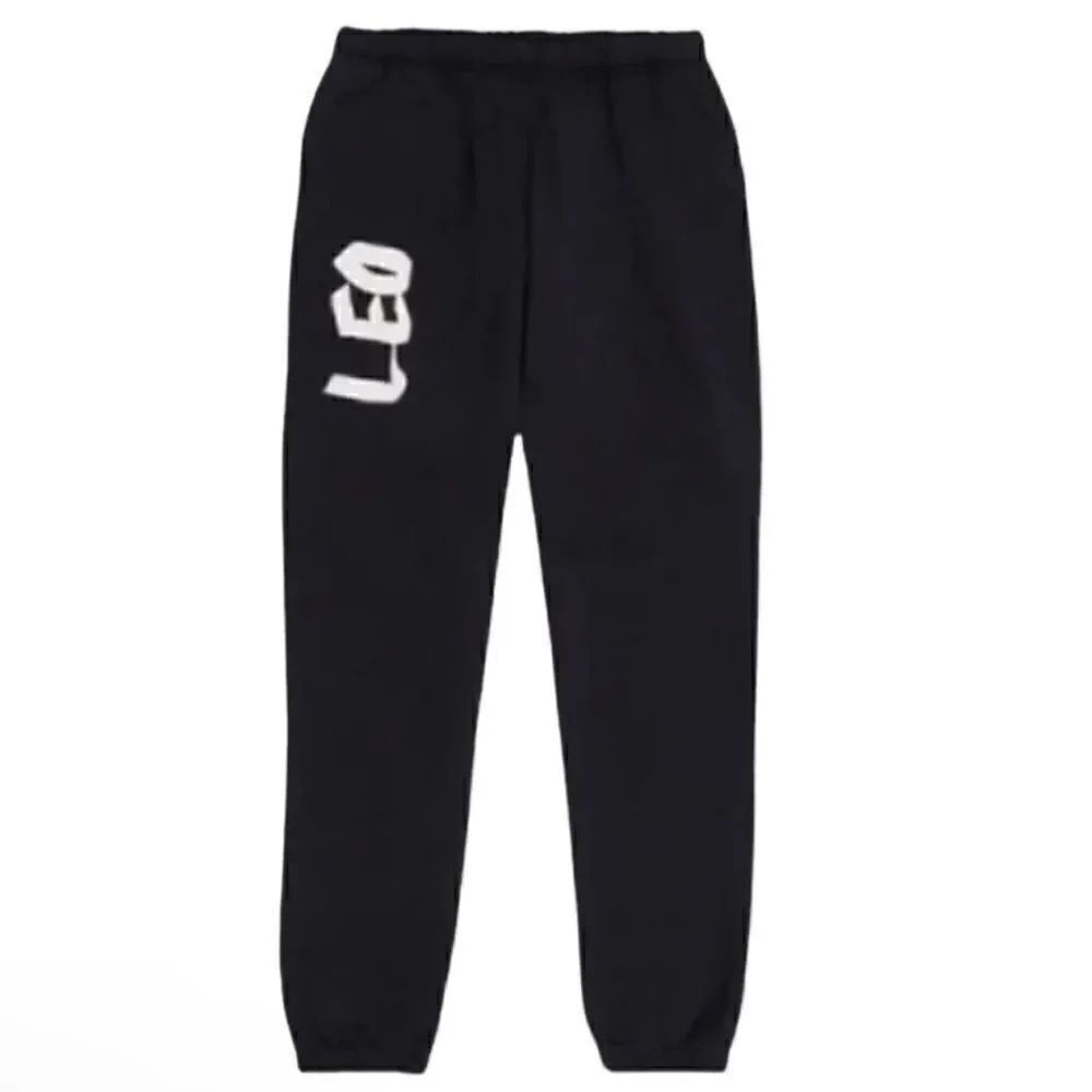 Good American Oversized Black Leo
Sweatpants(Size 1,Small)
